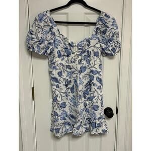 Ela seashell and floral dress sz 8
